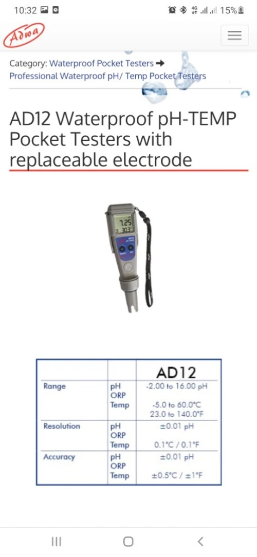 Lactodensimetre Gerber