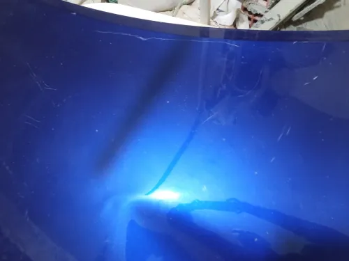 Capot clio 4 gtline bleu 2019