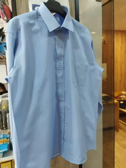 chemise bleu