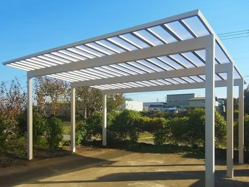 pergola structure métallique