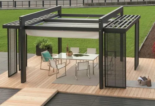 pergola structure métallique