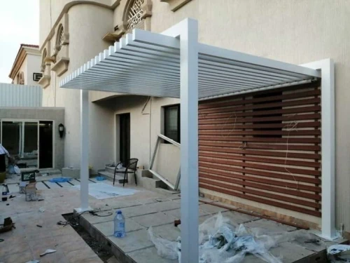 pergola structure métallique