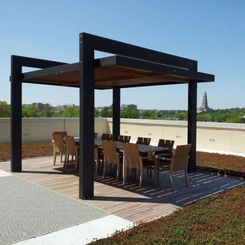 pergola structure métallique