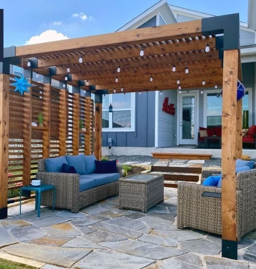 Pergolas en Bois Sur Mesure --Direct Atelier-- "Fabrication Artisanale"