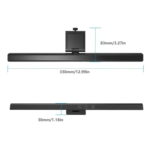 Lampe Écran PC LED Screenbar Anti-Reflet, Barre