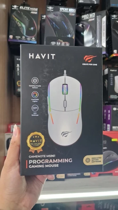 Souris Gaming HAVIT MS961 RGB  12000 DPI Programmable