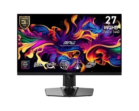 Écran MSI MPG 271QR QD-OLED X50 26,5"  WQHD 500 Hz 0,03 ms