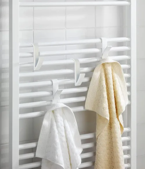 Sèche Serviette (REGENT) Accroche Serviette pour Radiateur Salle de Bain | خطاف تعليق المناشف (ريجون)