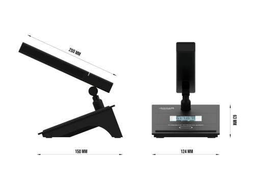 Système sans Fil Microphone de conférence AUDIBAX AWM 404 TD