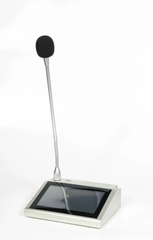 Microphone d'interphone de bureau à écran tactile de 7 pouces ITC T-7702A 