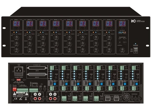 Matrice audio 8x8 et contrôleur de paginationITC T-8000