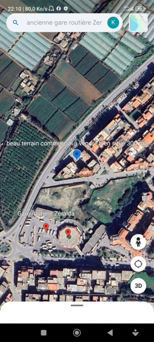 Vente Terrain Alger Zeralda