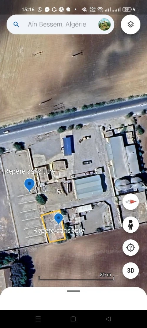 Location Terrain Bouira Ain bessem