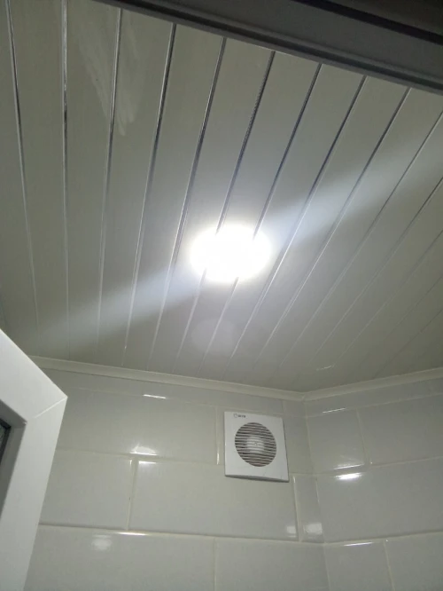  pose de faux plafond PVC 
