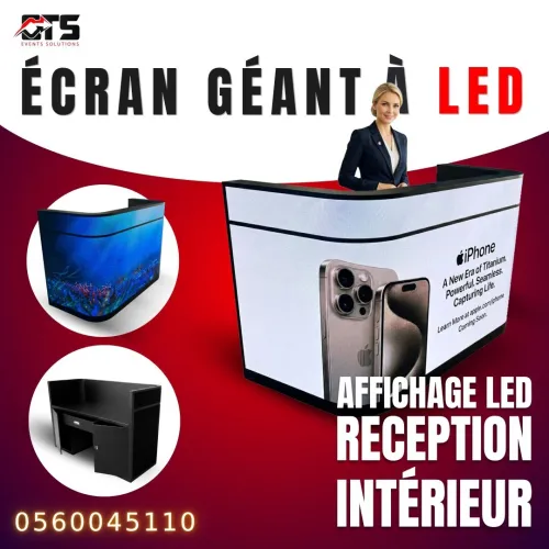 Écran de réception à  LED pour les Foires