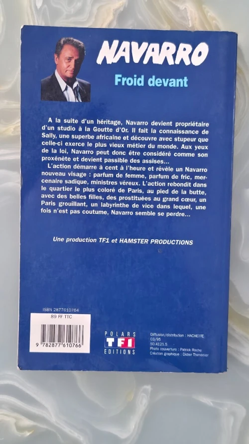 Navarro froid devant (romans policier)