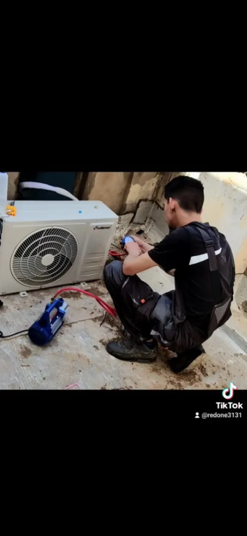 تركيب مكيفات الهواء installation climatiseurs 