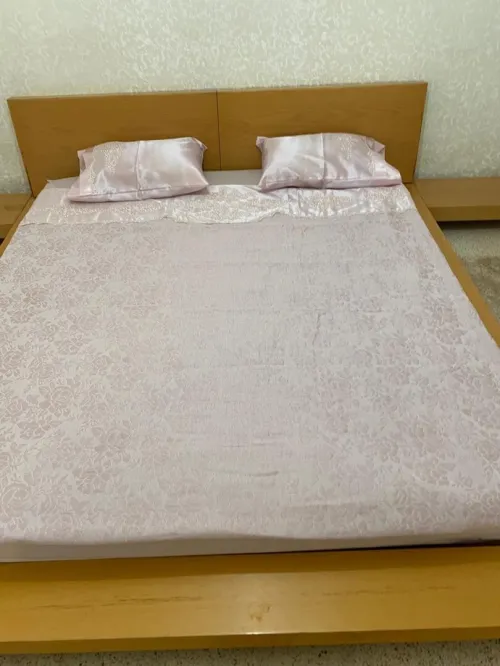 Chambre à coucher bois hêtre