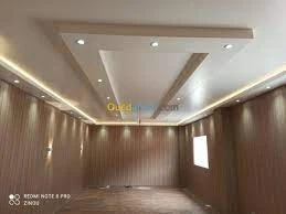 decoration en placo platre et peinture