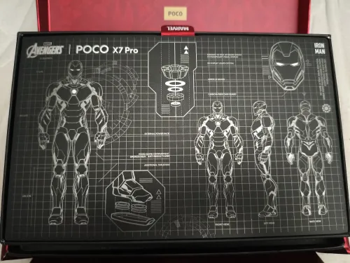 poco POCO X7 pro iron man edition