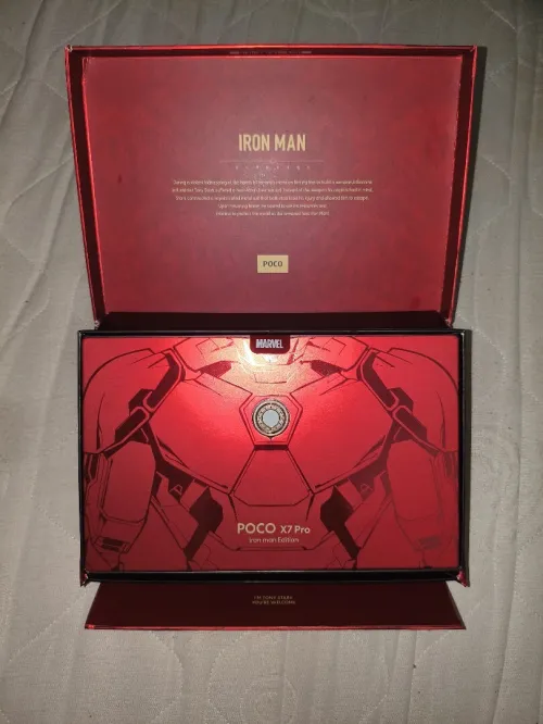 poco POCO X7 pro iron man edition