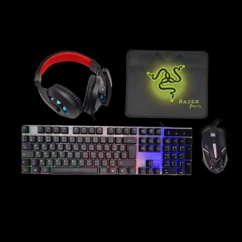 Pack Gaming Razer TF240  Clavier + Souris + Casque + Tapis