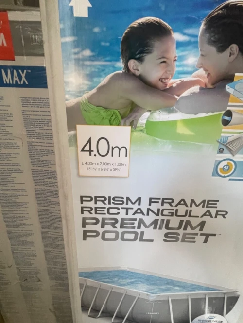 Piscine PRISM FRAME 4 m * 2 m * 1 m 