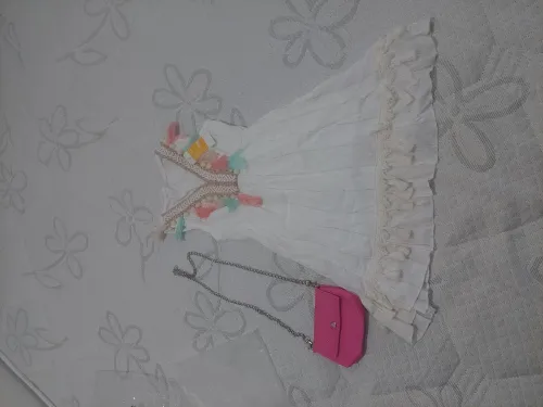 Robe fillette 4 ans + sac bandoulière