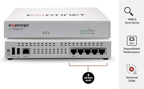 Pare-feu Fortinet FortiGate FG-40F / FG-80F / FG-100F / FG-200F / FG-400F - Professionnel