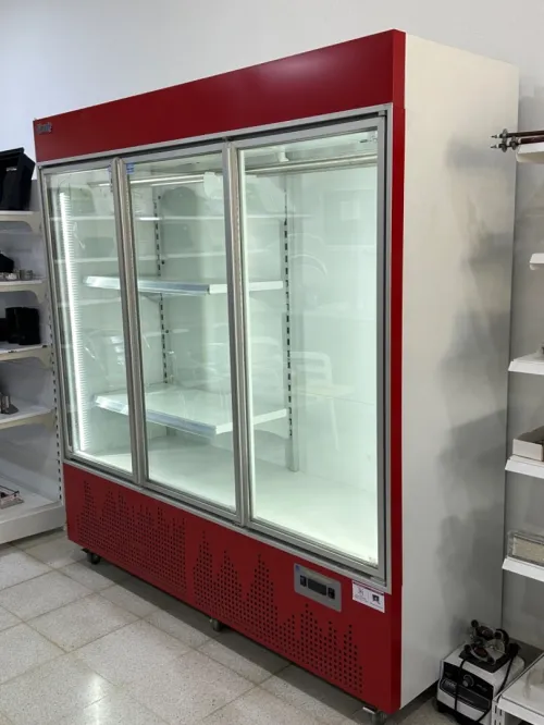 Vitrine murale ixia simafe pour boucherie et restaurant 