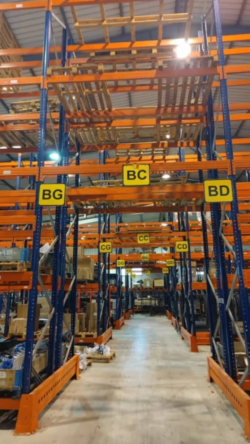 rayonnage industriel RACK LOURD A PALETTE