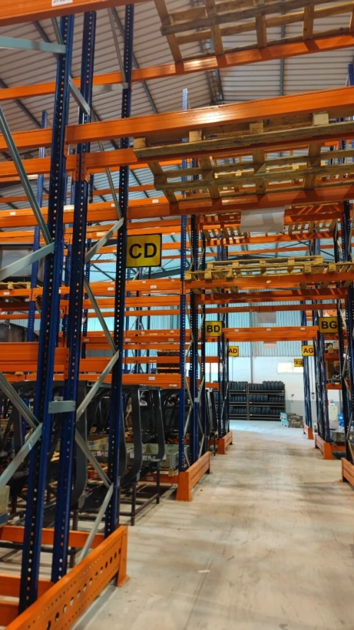 rayonnage industriel RACK LOURD A PALETTE