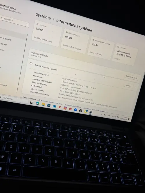 Dell Latitude 5440 Laptop 13th generation Intel(R) Core(TM) i5-1335U 