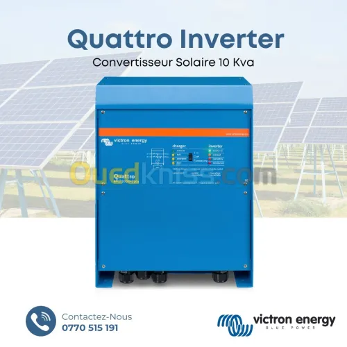  Convertisseur solaire / chargeur (Quattro Inverter Victron) 10KVA