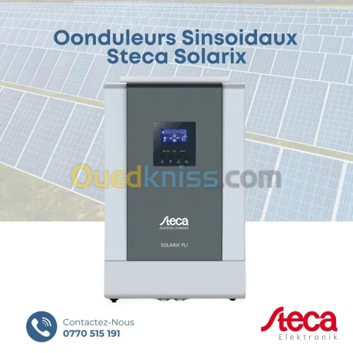Onduleur-Chargeur Hybride Solarix Steca (3Kva, 5Kva)