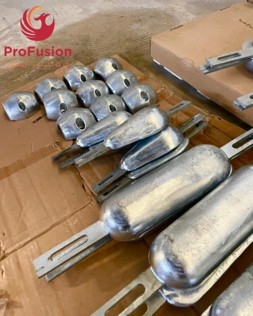 Anodes Sacrificielles en Zinc  1.4 kg à 1.6 kg