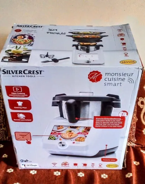 Robot Silver Crest monsieur cuisine smart connect d'origine  Germany jdid carton jamais utilisé