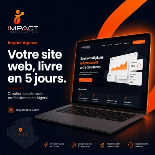 Création de site web professionnel en Algérie