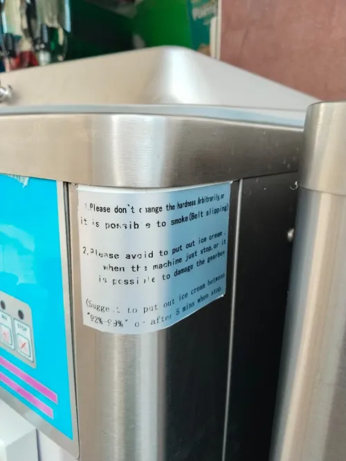 2 Machine à glace