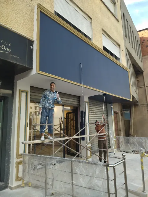 Peintre maison intérieure et façade