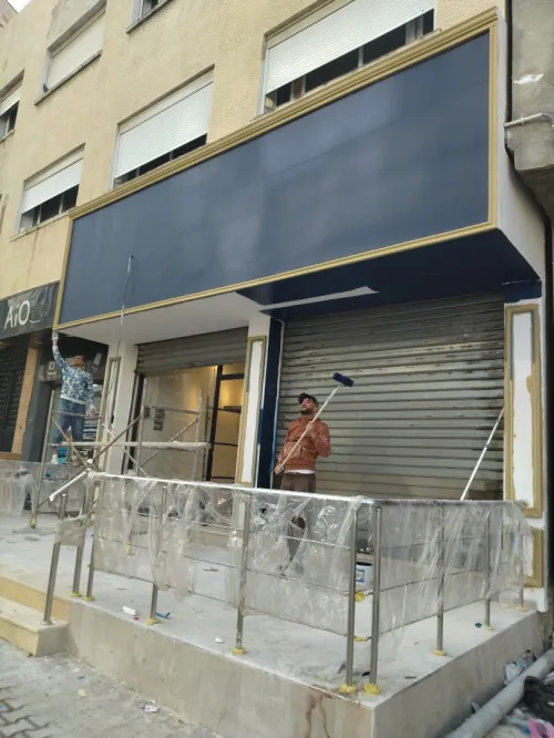 Peintre maison intérieure et façade