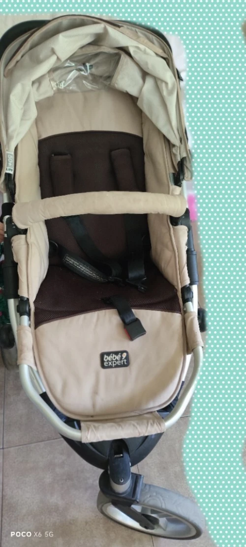 Poussette cobra bébé 9 avec siège auto et nacelle 