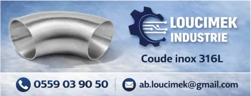 Coude inox SMS