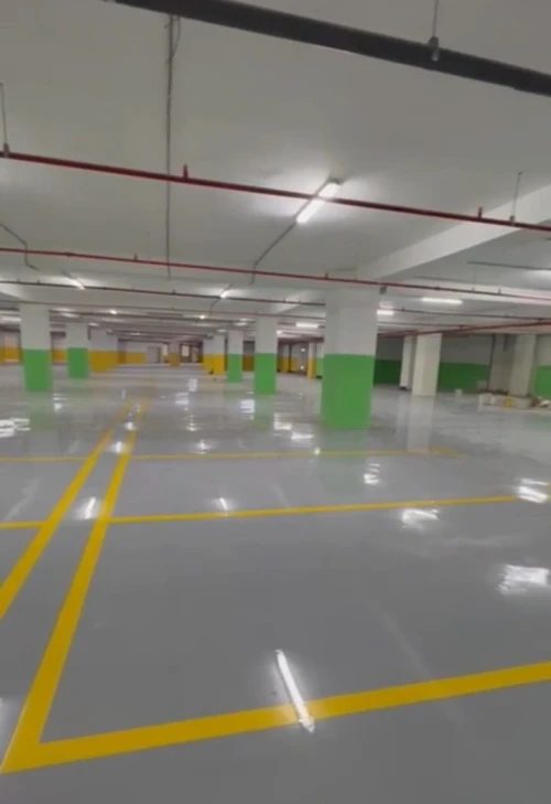 Résine Époxy Industrielle , Sols Industriels pour Usines et Entrepôts