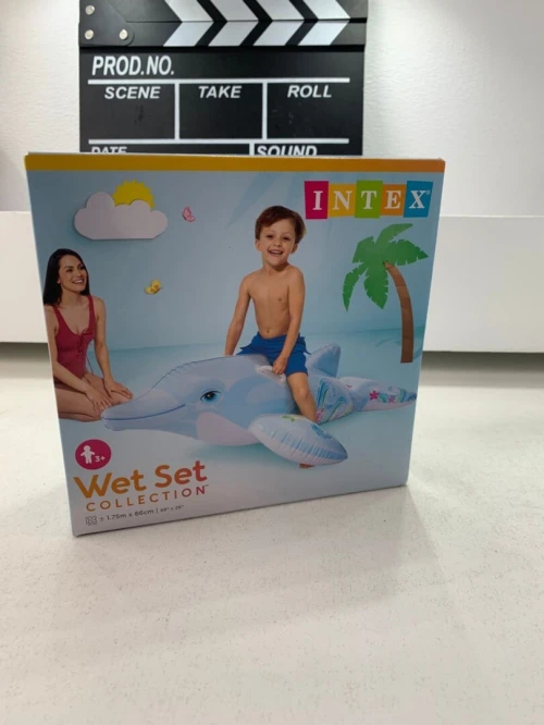 Bouée Gonflable Dauphin pour enfants INTEX 58535NP عوامة أطفال