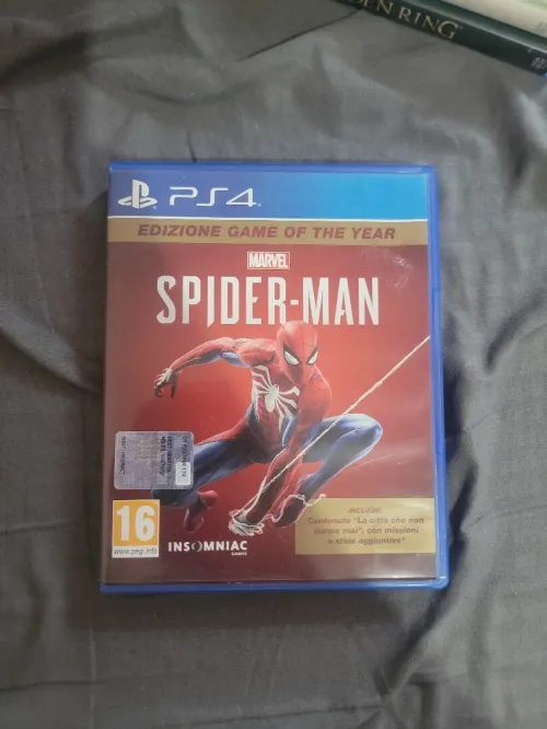 Cd ps4 spider-man marvel