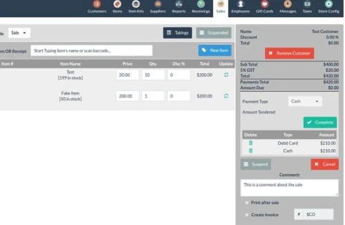 Logiciel Gestion commercial POS