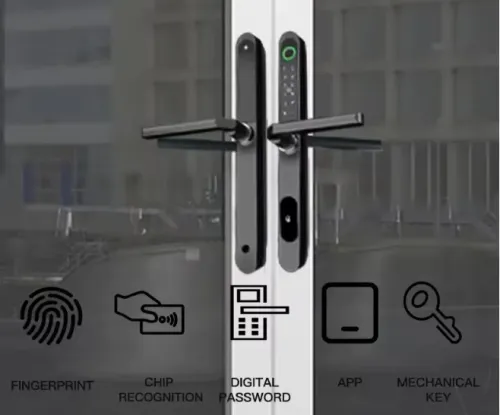 serrure intelligent pour porte aluminium et pvc  