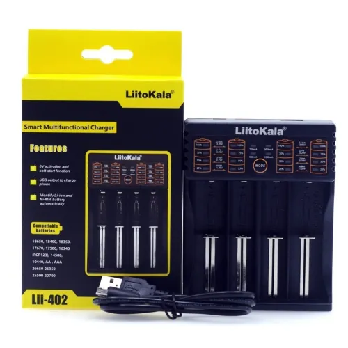Chargeur de pile Batterie METAMA Lii-L2 & 202 &402 & NL4 & S2