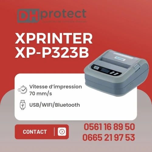 XPRINTER XP-P323B Imprimante Mobile Bluetooth